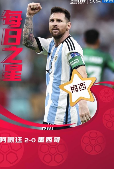 梅西世界杯10次助攻分布：法国、墨西哥、瑞士各2次